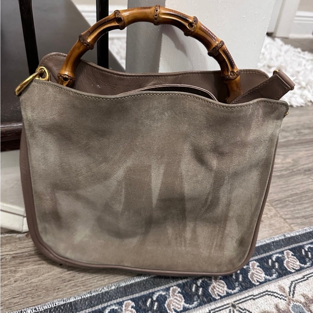Gucci bamboo tote